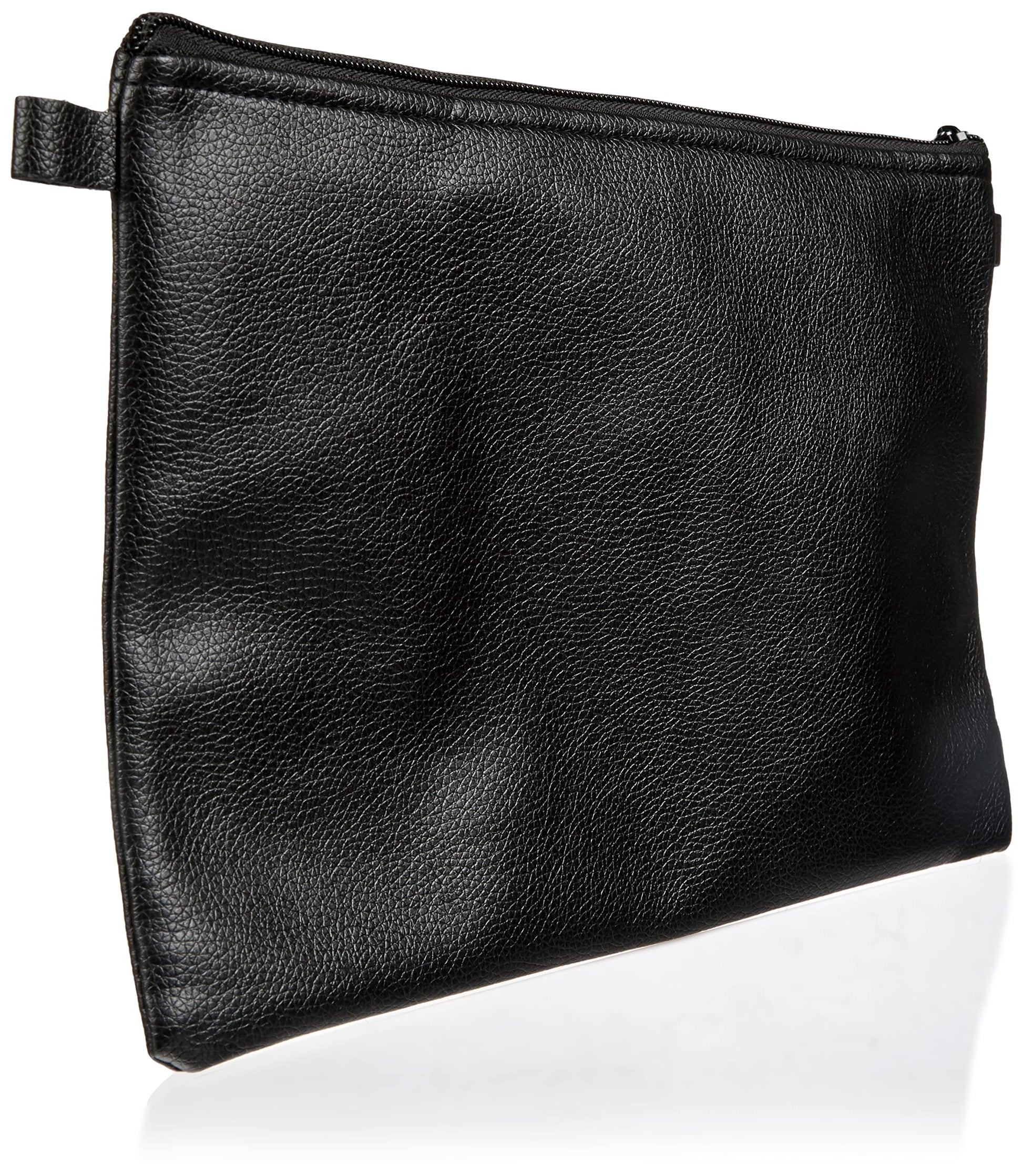 Vehicle Document Case - Faux Leather, 30 x 20 cm, Black-CentralDepot247
